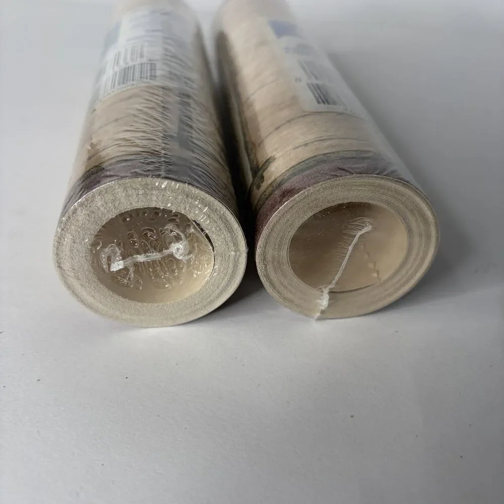 Vintage Wallpaper Border Bear Fish Bathroom Brown Tan Cabin Outdoor 10 Yards